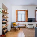 דירה Dom Vasco 30 - Charm Flat With Garden By Belem ליסבון