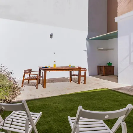 شقة Dom Vasco 30 - Charm Flat With Garden By Belem *